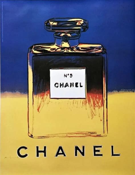 andy warhol chanel n5 1997 serie 1|chanel n5 poster.